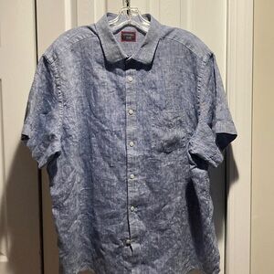 Untuckit men’s shirt sleeved denim blue size XXL